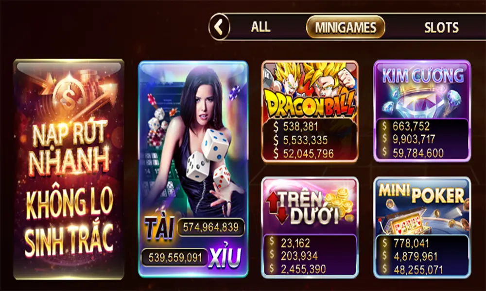 Minigame tải Nhat vip