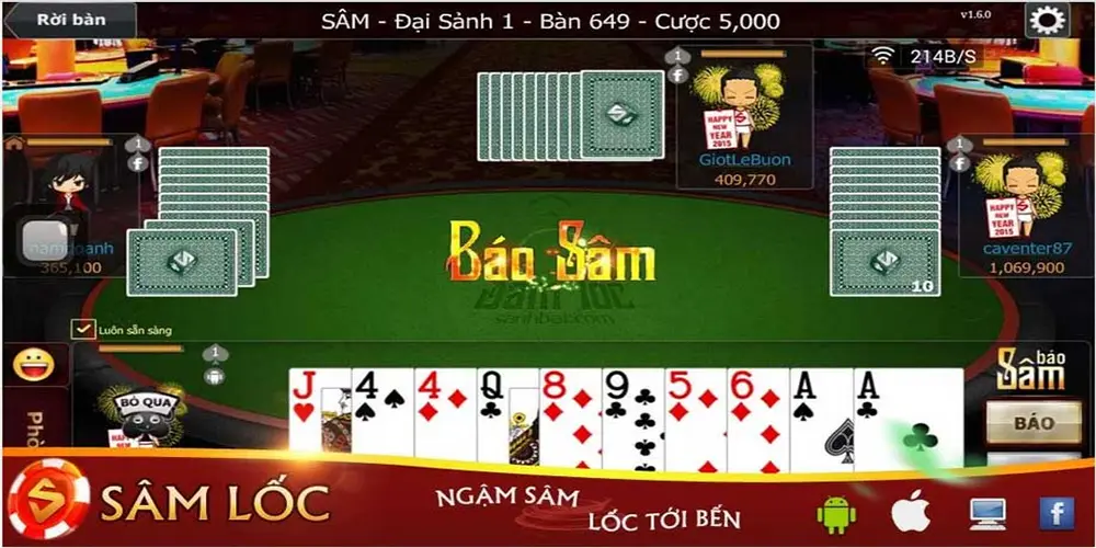 Sâm lốc - Game bai đổi thưởng uy tín dễ chơi nhất