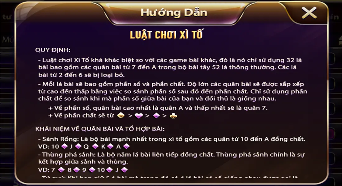 Luật chơi xì tố Nhất vip mới nhất 2024