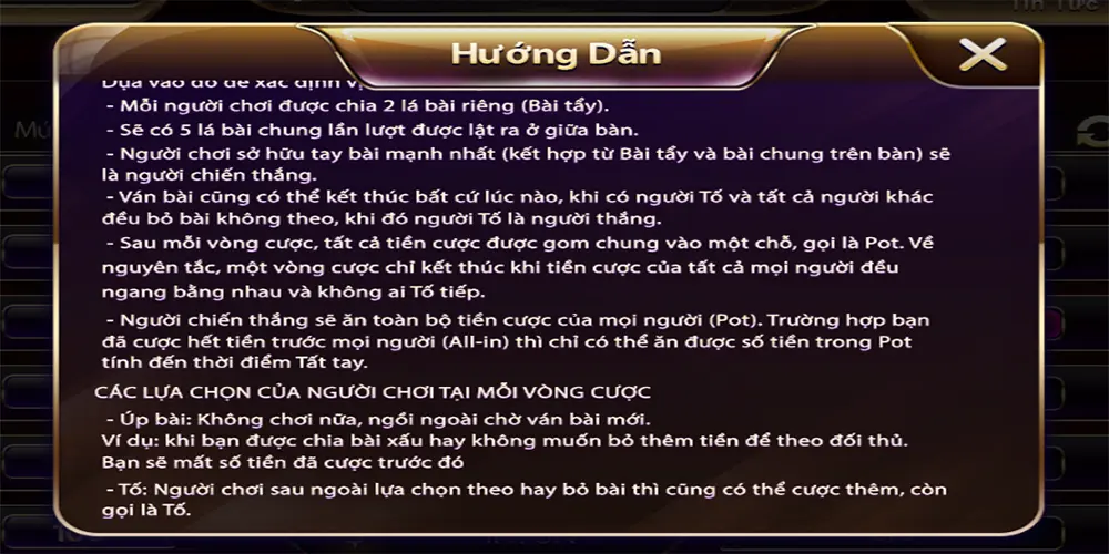 Mẹo chơi poker khi chơi game danh bài đổi thưởng Nhatvip 